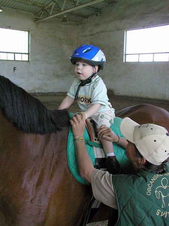 hipoterapie u dítěte hipoterapie u dítěte