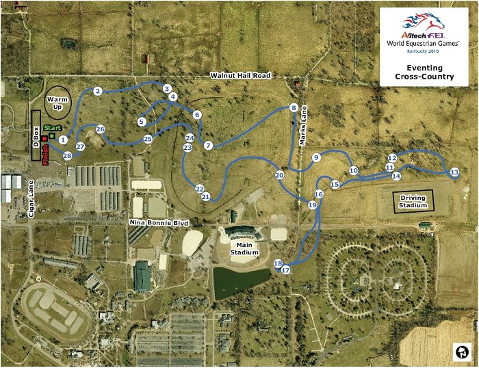 plánek tratě cross-country plánek tratě cross-country