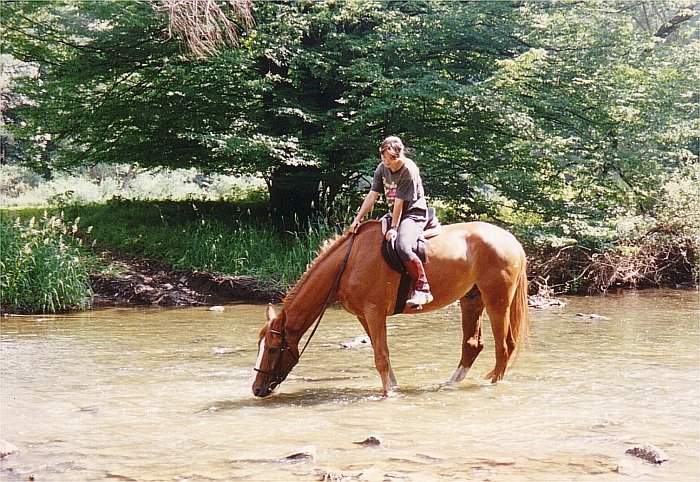 brodění v potoce brodění v potoce