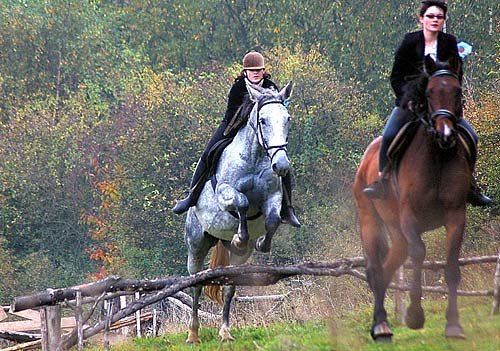 terénní jízda zepředu 