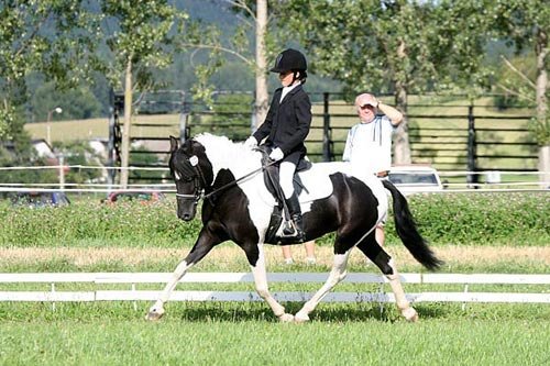 Zlatá podkova 2007 - PONY - Smékalová Kamila - SALINA, stáj Miroslav Smékal, po sobotním crossu vedoucí