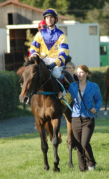 Addison a žokej Martin Pišl. 