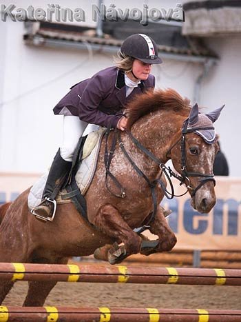 Eliška Pavlíková s Cipískem 1, kteří vítězství LP obhájili z minulých kol seriálu