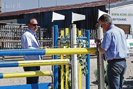 Martin Otto a jeho německý asistent Olaf Herrmann 