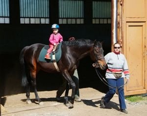 Anetka na Tranzitovi na jaře 2009 