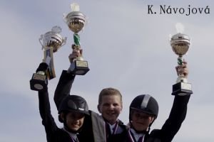 Starší junioři na bedně