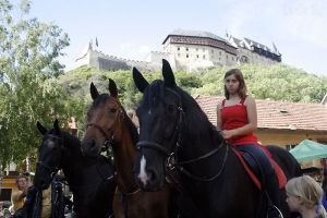 Královský průvod na Karlštejn