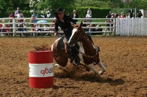 barrel race (Foto Roman Baudis)