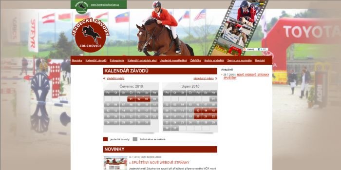 webové stránky JA Zduchovice
