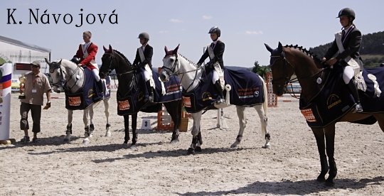 Družstva na MČR dětí a juniorů 2009