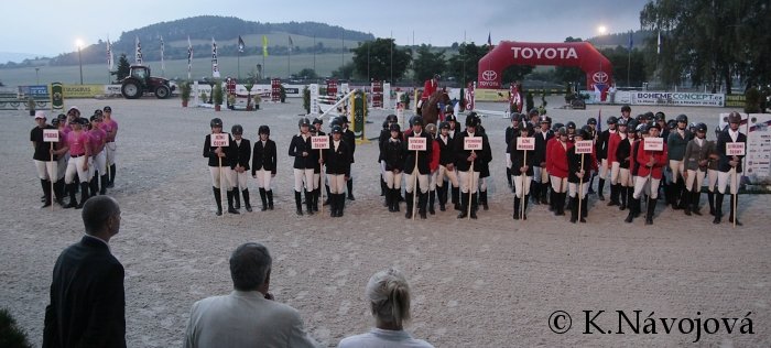 Slavnostní nástup...