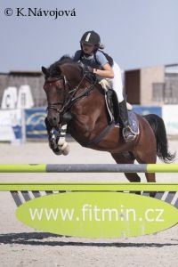 Eliška Jandová a Riki 1