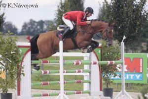 Kamil Papoušek v sedle Bel Canta Hradiště