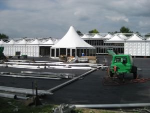 výstavba Alltech pavilonu