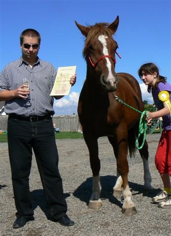 chráněnkyně ostrovské nemocnice, norická klisna Pája