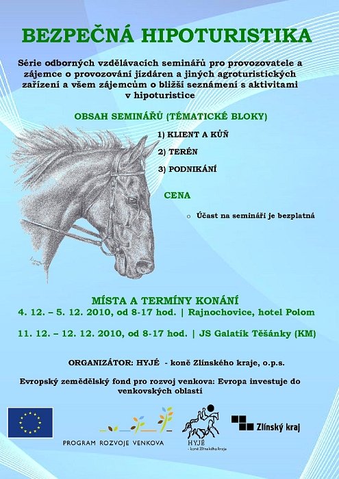 semináře hipoturistiky