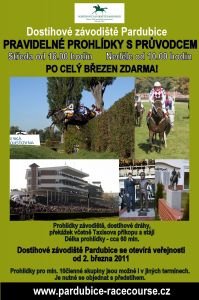 prohlídky pardubického závodiště