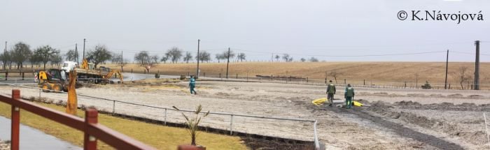 Úprava kolbiště Úprava kolbiště