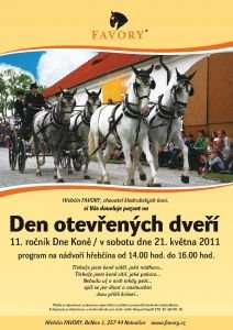 Den otevřených dveří v Hřebčíně Favory