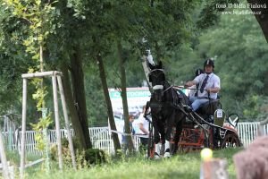 Radek Nesvačil s klisnou Iscara-13 nakonec obsadil čtvrté místo