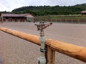 3.7.2011 - zavlažování je už téměř hotové