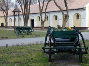 nádvoří v Mezohegyes