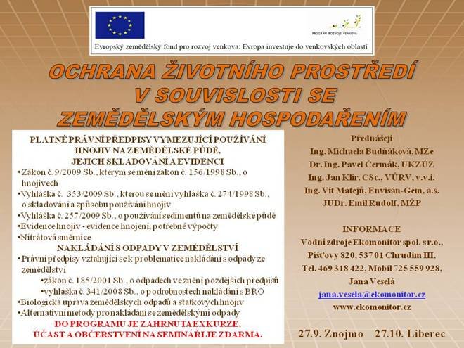 pozvánka na seminář