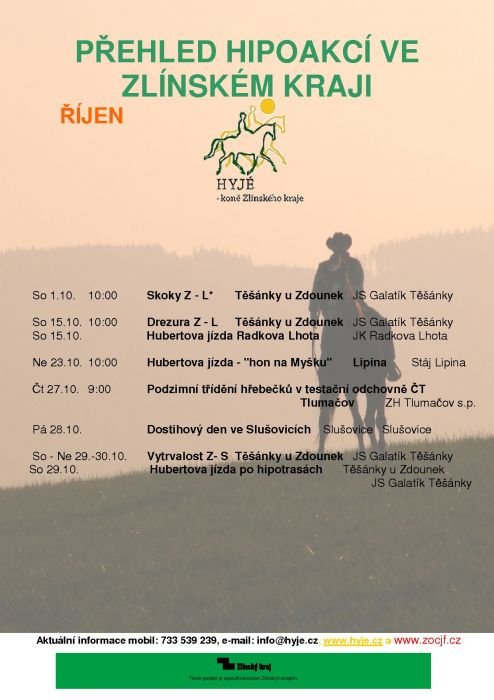 přehled hipoakcí v říjnu