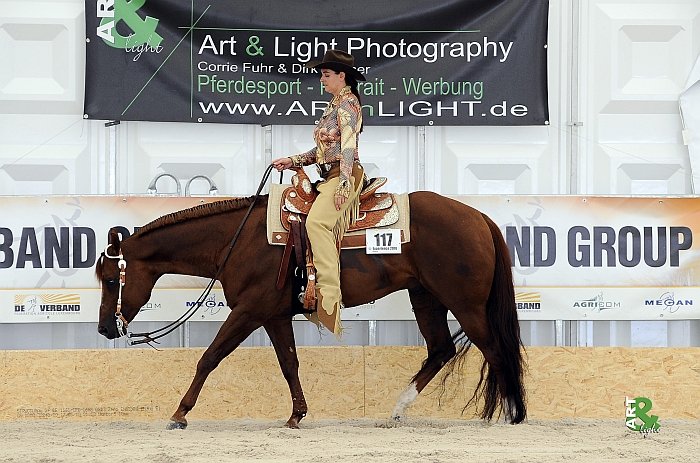 Kůň krmený produkty cdVet Micro Mineral a cdVet VulcanoVet Horse: Imagimotion(QH), hřebec