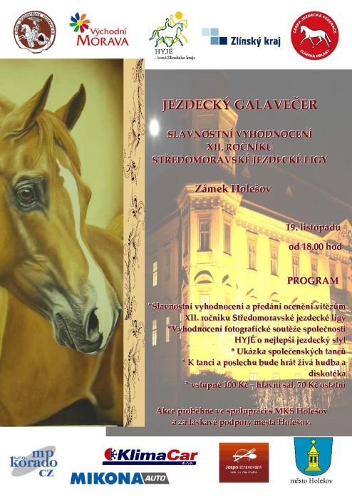 Galavečer Středomoravské jezdecké ligy