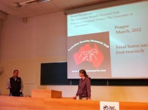 Dr. Brian Hampson a Jana Dolečková