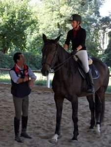 Angel Cid při výcviku