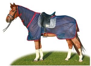 jezdecká síťovaná deka