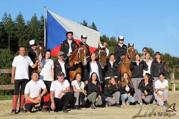 Kompletní český tým na šampionátu