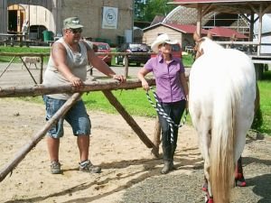 Vladimír Bihary a Blanka Zikmundová - majitelé areálu Ježkův Mlýn