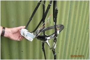 měření míry napnutí nánosníku