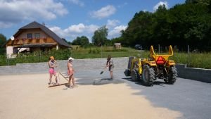 Oddělení - lomový prach