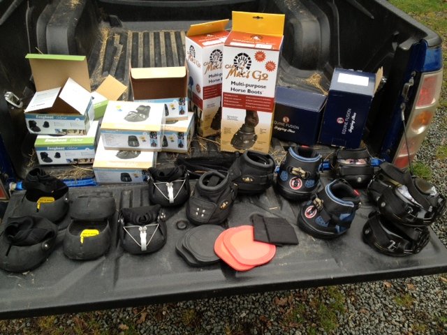 Takové normální zkoušení bot v terénu