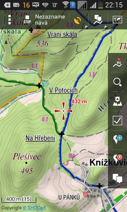 Ukázka vektorové mapy