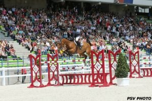 Patrice Deleveau, vítězka Jumping Test Events