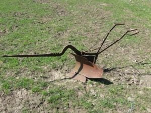 Jednoradličný pluh za koně